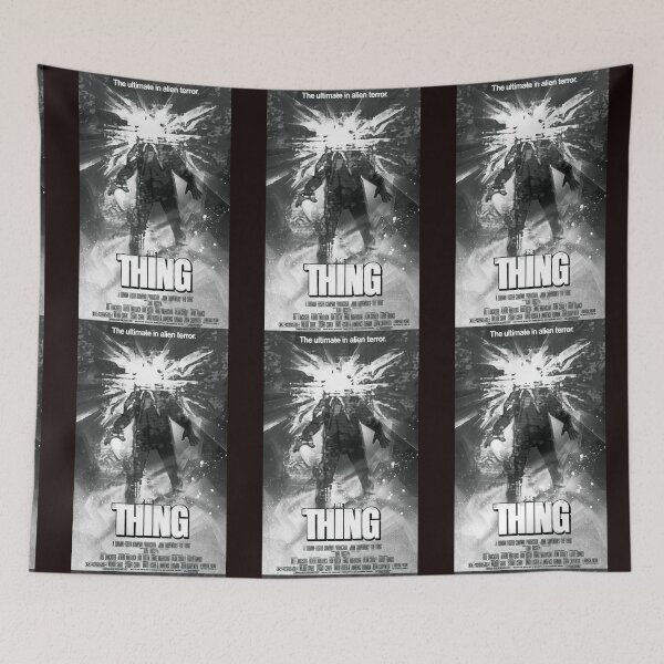 Item preview, The Thing 1982 Black nWhite designed and sold by HouseofMinion.