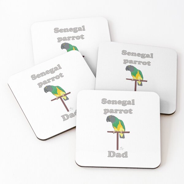 Item preview, Senegal Parrot Dad designed and sold by Laughing Parrot Studio.