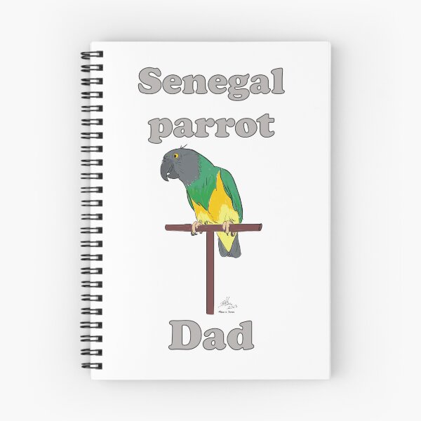 Item preview, Papá loro de Senegal designed and sold by Laughing Parrot Studio.