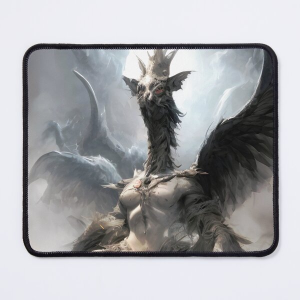 Item preview, MistHaven Foggy Monster - Embracing the Shadows A Clash of Strengths designed and sold by IsdinMisthaven.