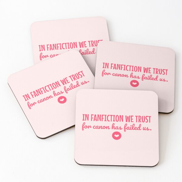 Item preview, In Fanfiction We Trust for Canon Has Failed Us designed and sold by shmodev.