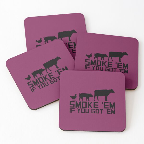 Item preview, Barbecue Grilling Funny Gif Smoke 'Em If You Got 'Em   	 designed and sold by xvxfqqbu92.