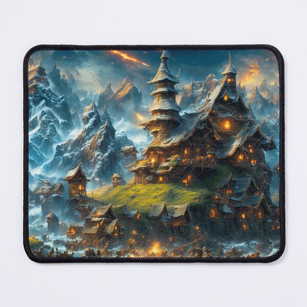 Item preview, Mountain houses designed and sold by ArtfullMinds.