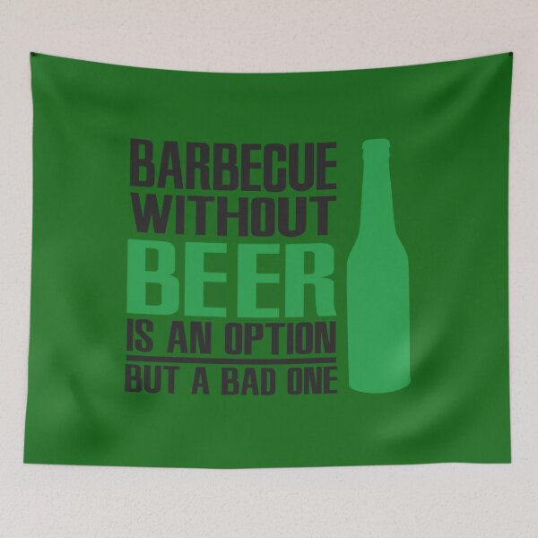 Item preview, BBQ without beer is an option but a bad one   	 designed and sold by dmrbnyuj85.