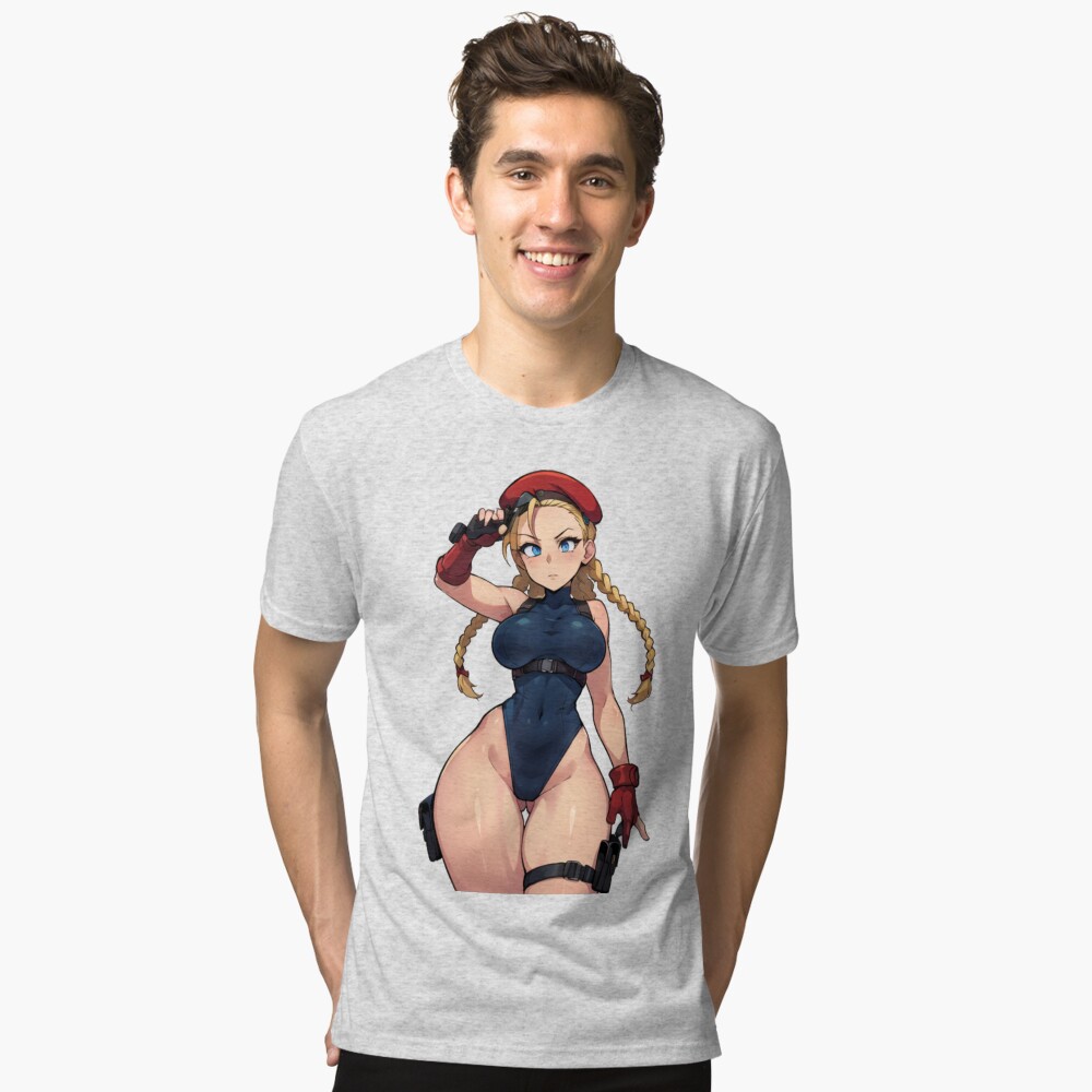 Cammy Alpha 3 Portrait Premium Unisex T-shirt vectorized -  Israel