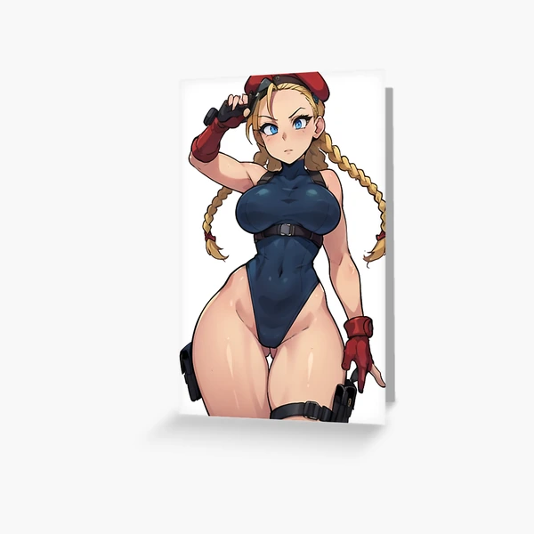 Cammy street fighter pixel sprite Greeting Card for Sale by