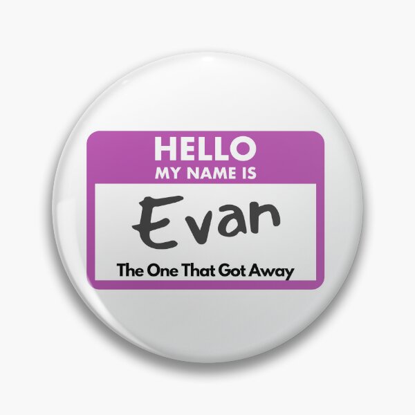 Item preview, evan name tag the true love experiment book designed and sold by Binatoes.