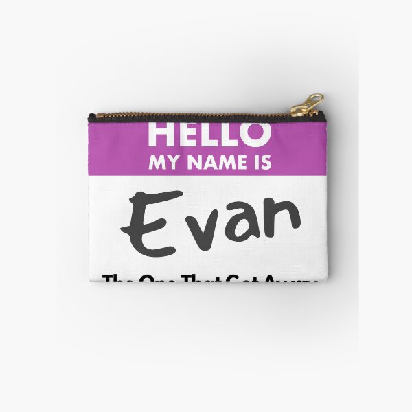 Item preview, evan name tag the true love experiment book designed and sold by Binatoes.
