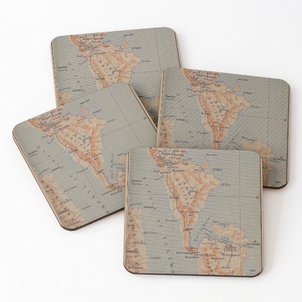 Item preview, Vintage Ithaka Greece Map (1907) designed and sold by BravuraMedia.
