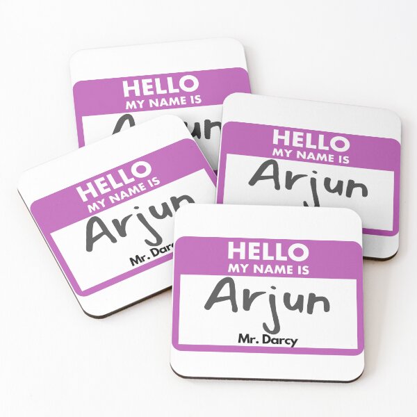 Item preview, Arjun name tag the true love experiment designed and sold by Binatoes.
