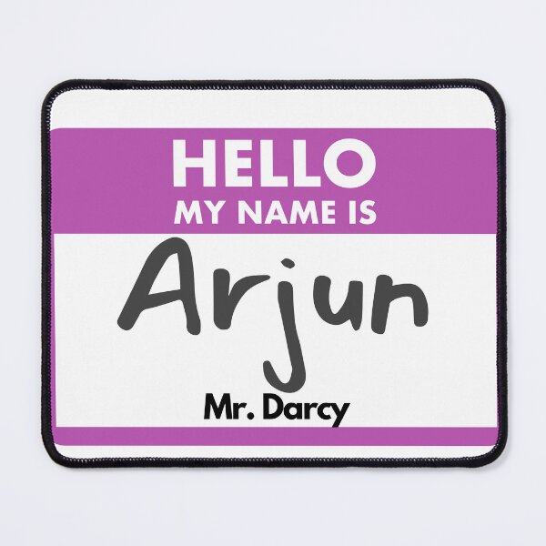 Item preview, Arjun name tag the true love experiment designed and sold by Binatoes.