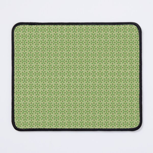 Item preview, Green yellow white abstract pattern designed and sold by ikshvaku.