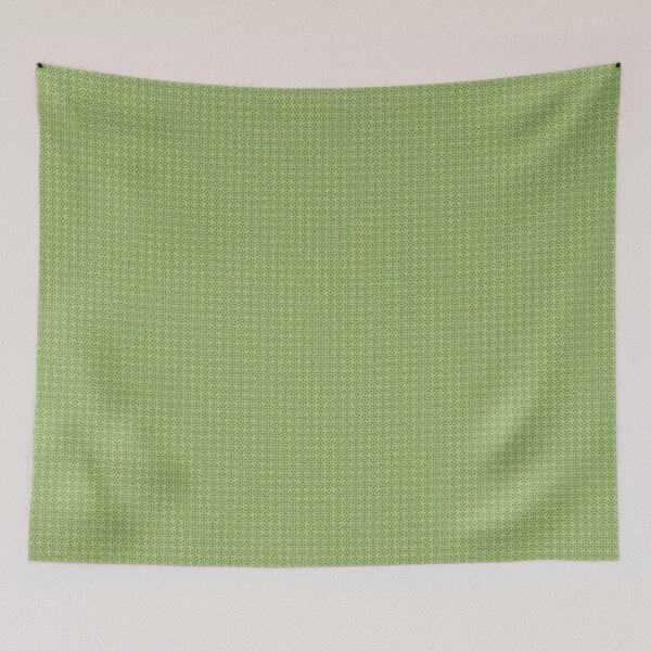 Item preview, Green yellow white abstract pattern designed and sold by ikshvaku.