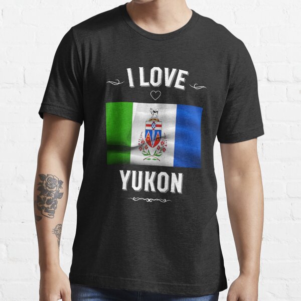 at lege Ansættelse Kirsebær I Love Yukon" Essential T-Shirt for Sale by LoveMyRoots | Redbubble