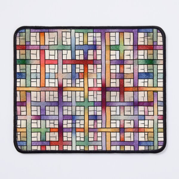 Item preview, A colorful plaid pattern designed and sold by TogetherDshop.