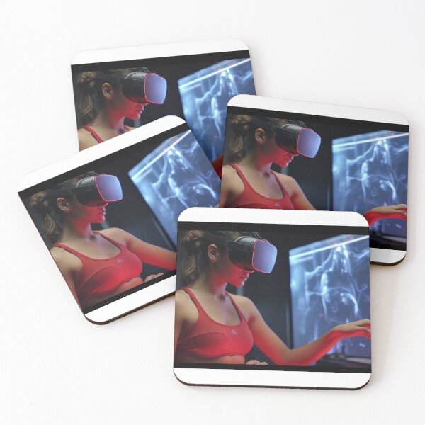 Item preview, Female Model Artist of Immersive Creations in Virtual Reality (VR) designed and sold by TheBrainArt.