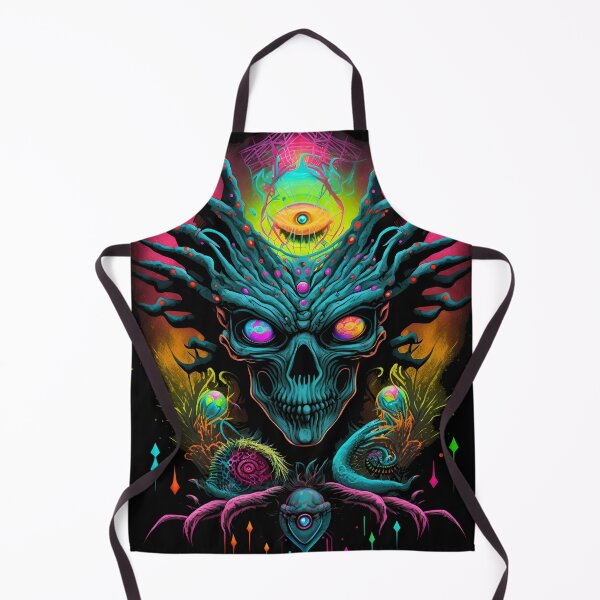 Item preview, Psychedelic Alien Head designed and sold by LartographicArt.