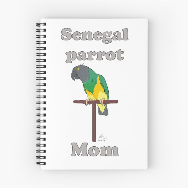 Item preview, Senegal Parrot Dad designed and sold by Laughing Parrot Studio.