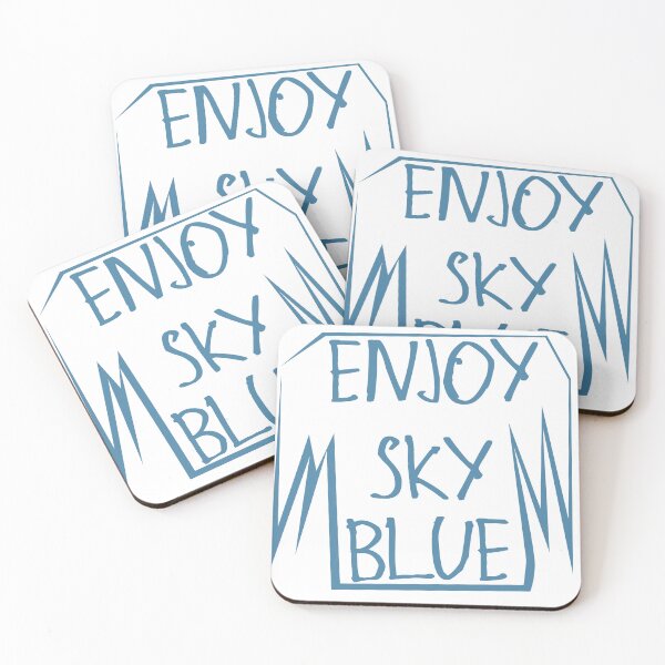 Item preview, Enjoy Sky Blue designed and sold by kinpirks.