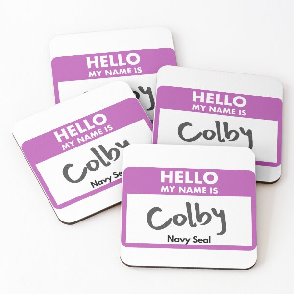 Item preview, Colby name tag the true love experiment designed and sold by Binatoes.