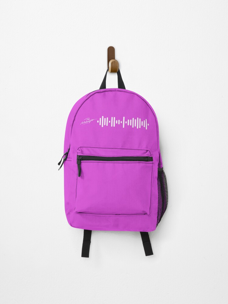 Thumbnail 1 of 3, Backpack, The Midnight - Vampires Spotify Scan Code (Simple) designed and sold by SpotiCodes.