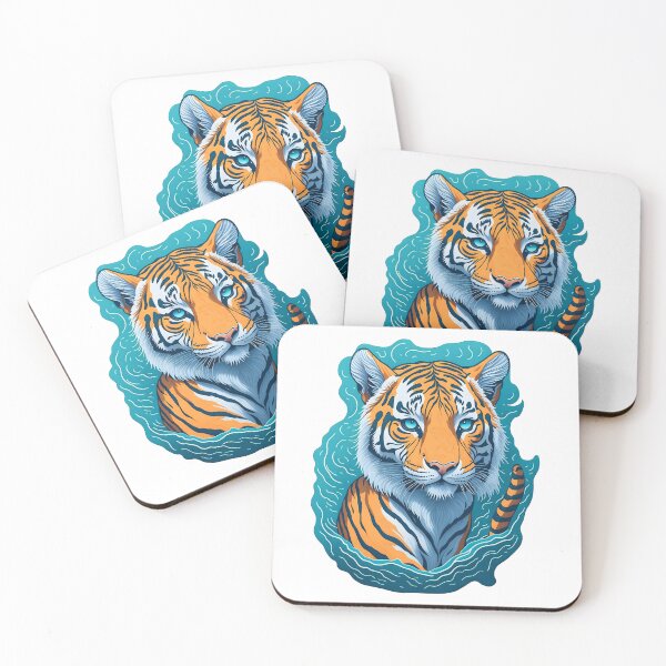 Item preview, Aquatic Tiger, Submerged Strength and Elegance designed and sold by EnzoGatti.