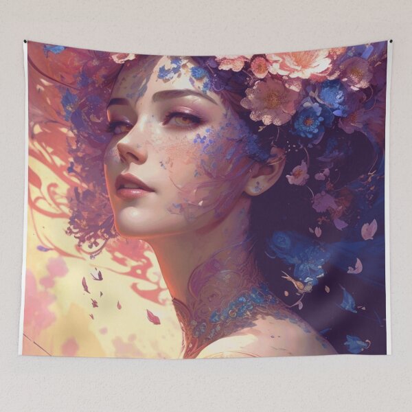 Item preview, Beauty lady designed and sold by ArtfullMinds.