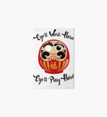 Eye'll do my Best! - Daruma one eye Art Board