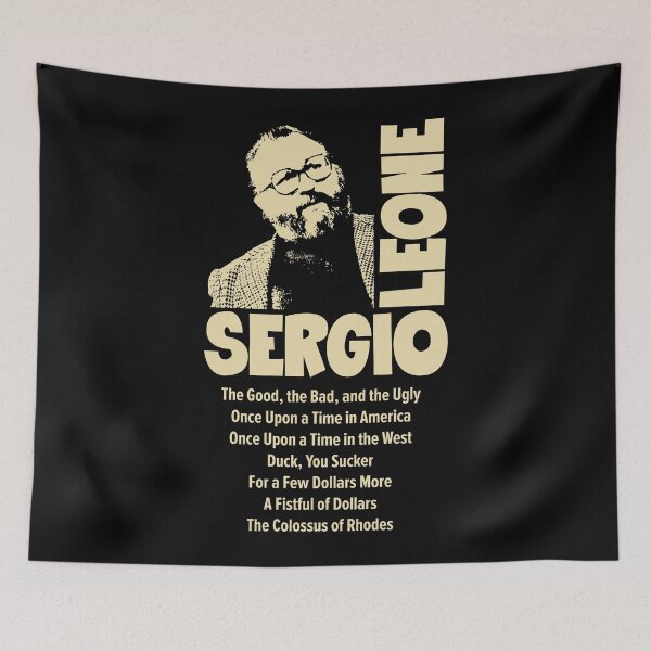 Item preview, Director Sergio Leone: A Cinematic Maestro's Legacy designed and sold by Boogosh.