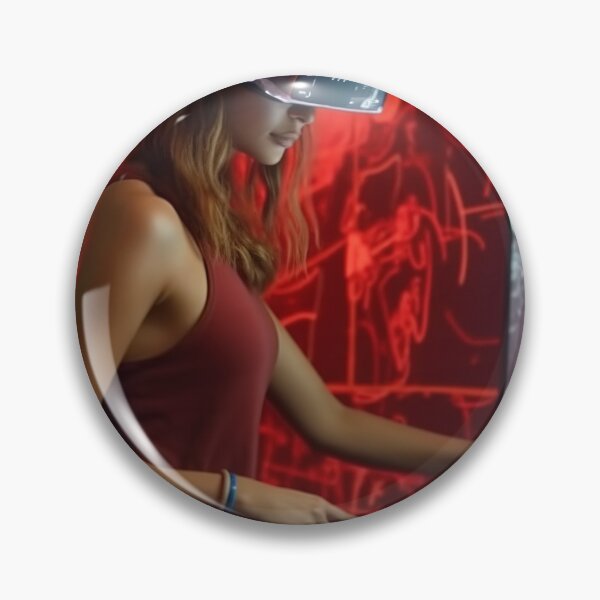 Artikelvorschau, Female Model Artist of Immersive Creations in Virtual Reality (VR) entworfen und verkauft von TheBrainArt.
