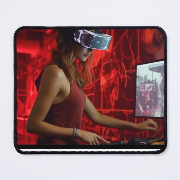 Item preview, Female Model Artist of Immersive Creations in Virtual Reality (VR) designed and sold by TheBrainArt.