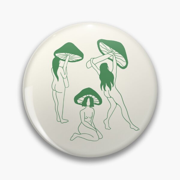 Item preview, Mushroom Ladies Minimalist Line Art designed and sold by Haley Schulz.