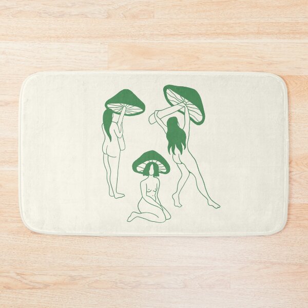 Item preview, Mushroom Ladies Minimalist Line Art designed and sold by Haley Schulz.