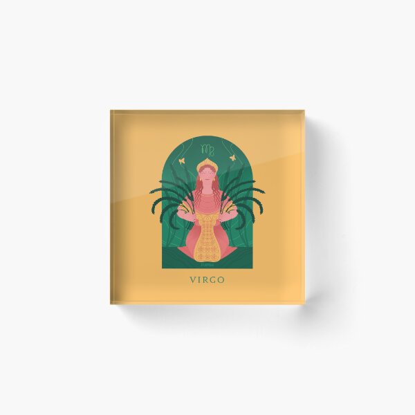 Item preview, Virgo - Ancient Greek Astrology Series designed and sold by flaroh.