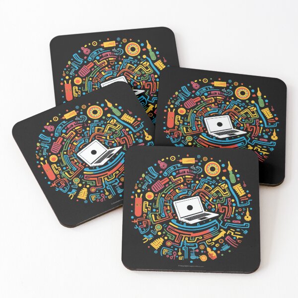 Item preview, Computer Laptop - Pre-Columbian Pop Art Fusion designed and sold by SADStyleDesigns.