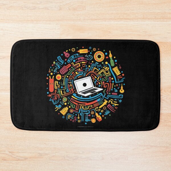 Item preview, Computer Laptop - Pre-Columbian Pop Art Fusion designed and sold by SADStyleDesigns.