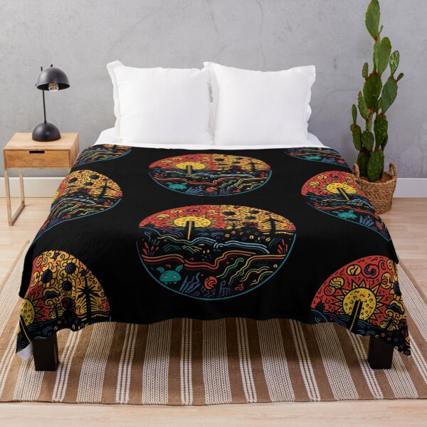 Item preview, Desert - Pre-Columbian Pop Art Fusion designed and sold by SADStyleDesigns.