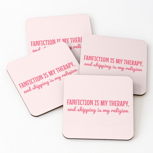 Item preview, Fanfiction Is My Therapy and Shipping is my religion designed and sold by shmodev.