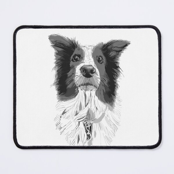 Item preview, Australian Shepherd Portrait, Aussie Portrait Graphic Drawing, designed and sold by suerussoart.
