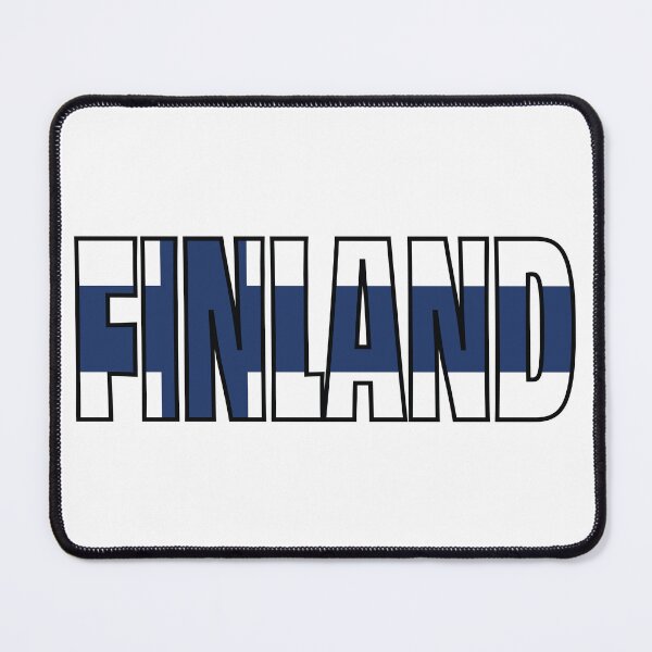Item preview, Finland National Flag Name Design Show Your Patriotism! Finnish Flag designed and sold by BikeVoucherJr.