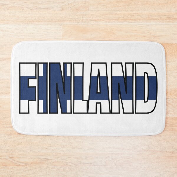 Item preview, Finland National Flag Name Design Show Your Patriotism! Finnish Flag designed and sold by BikeVoucherJr.