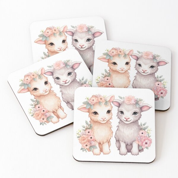 Item preview, Cabritillas con flores designed and sold by Koperkowo.