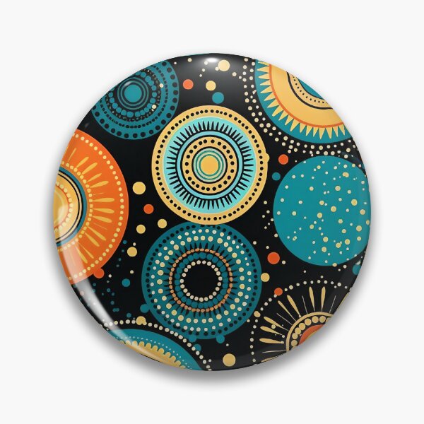 Item preview, Circles in a pattern designed and sold by TogetherDshop.