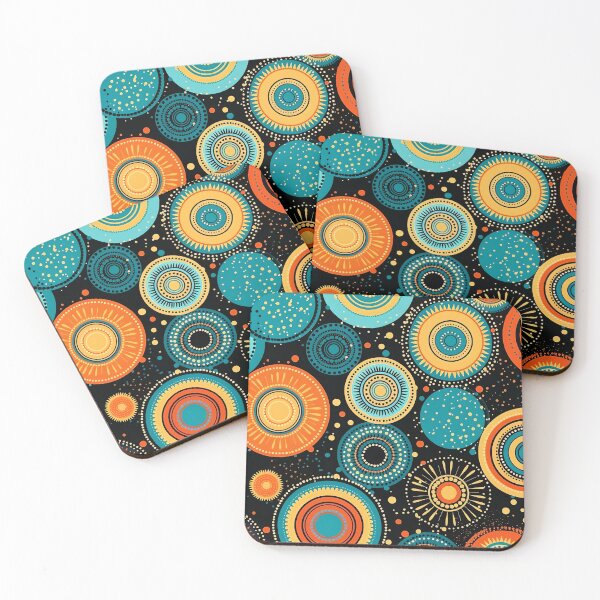 Item preview, Circles in a pattern designed and sold by TogetherDshop.