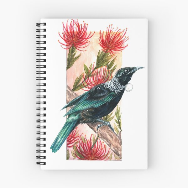 Item preview, New Zealand Tui in Pohutukawa designed and sold by primalarc.