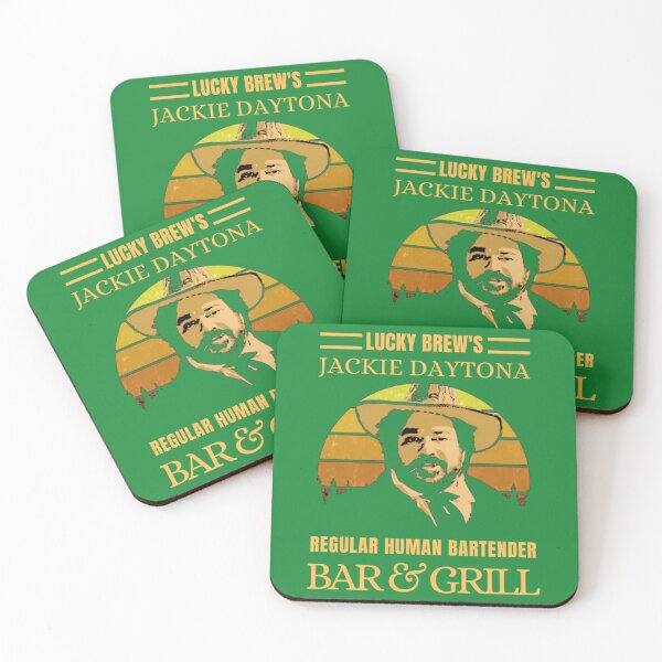 Item preview, Lucky Brews Jackie Daytona Regular Human Bartender  Bar And Grill Vintage Retro    	 designed and sold by lawlsbdy38.