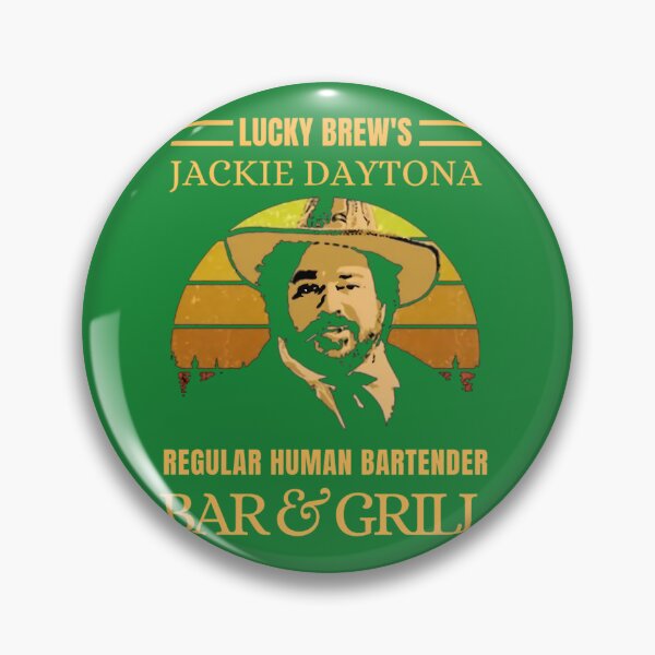 Item preview, Lucky Brews Jackie Daytona Regular Human Bartender  Bar And Grill Vintage Retro    	 designed and sold by lawlsbdy38.