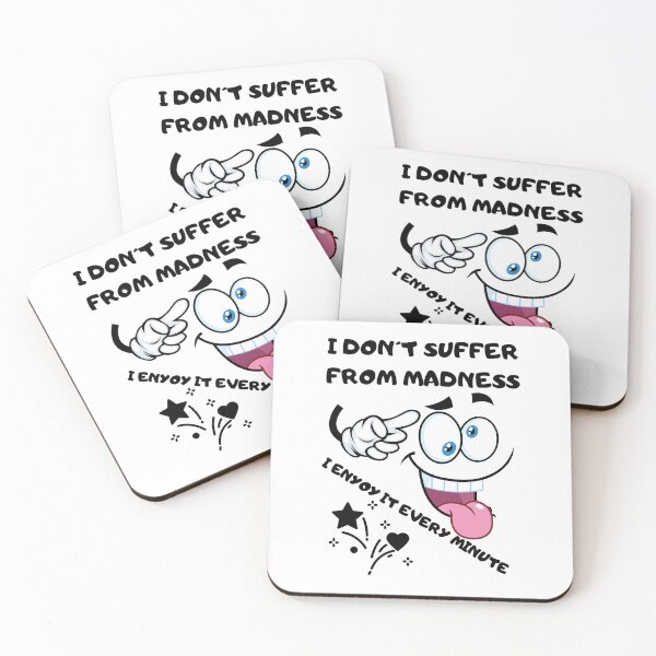 Item preview, I DO NOT SUFFER INSANITY designed and sold by stickersrafisa.