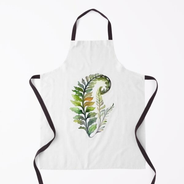 Item preview, Watercolour Art Nouveau Inspired Enduring Fern Leaves designed and sold by DarlaEdnaFleur.