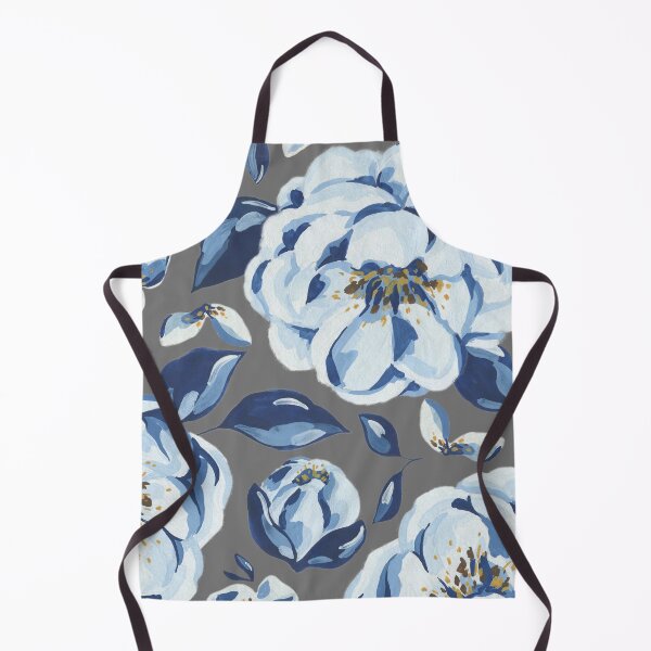 Item preview, blue flower pattern designed and sold by FalconFeatherDn.